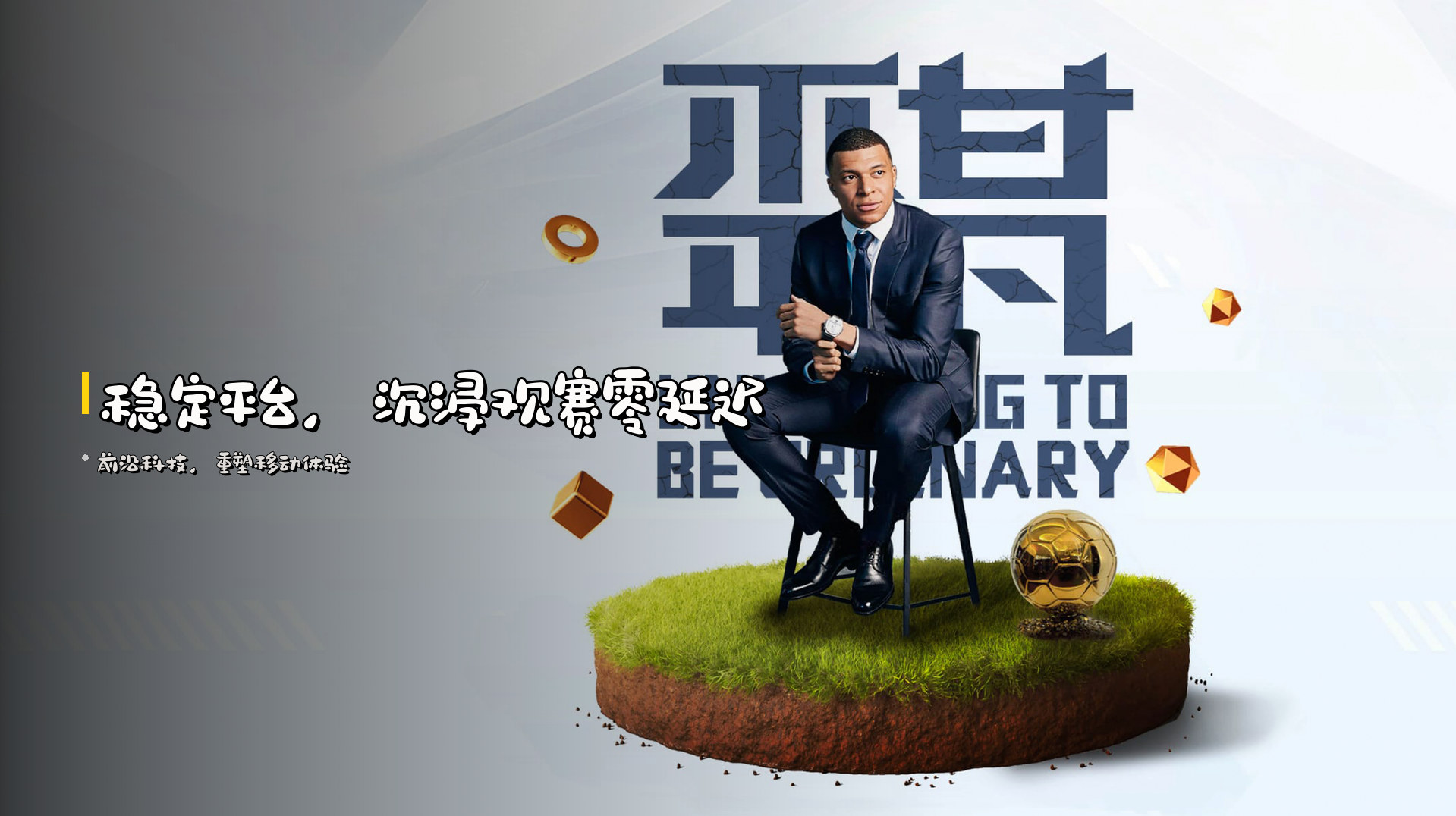 稳定平台，<strong>沉浸观赛零延迟</strong>
